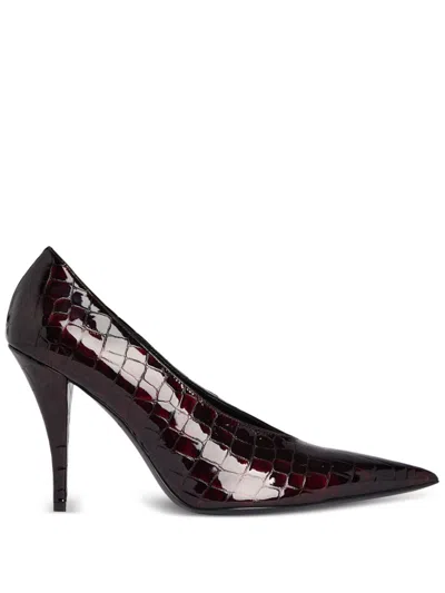 Retroféte 75mm Maureen Pumps In Red