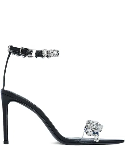 Retroféte 90mm Hanna Heeled Sandals In Black