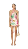 Retrofete Adelaide Dress In Multi