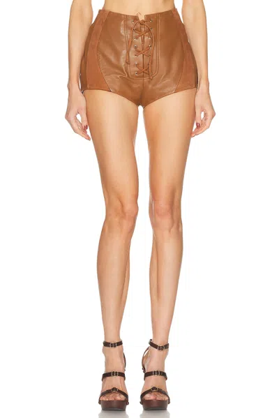 RETROFÉTE AGDA SUEDE SHORT