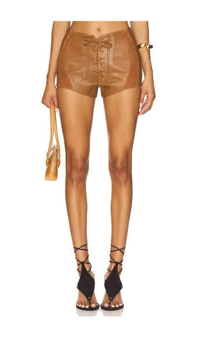 Retroféte Agda Suede Short
