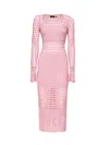 Retroféte Airie Dress In Pink