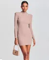 Retroféte Aislinn Dress In Metallic Satellite In Multi
