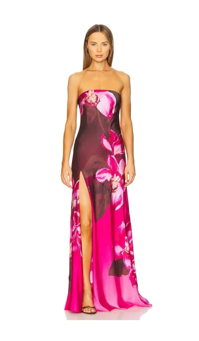 RETROFÉTE AIYANNA SILK DRESS