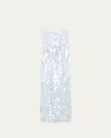Retroféte Alana Sleeveless Sequined Midi Dress In Ice Blue