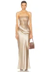 Retroféte Alexandra Dress In Latte