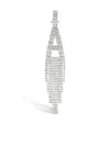 Retroféte Alphabet Earring In Silver