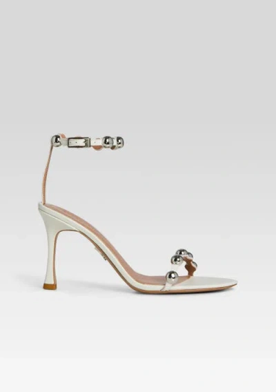 Retroféte Retrofête Amata Embellished Heel In White/silver