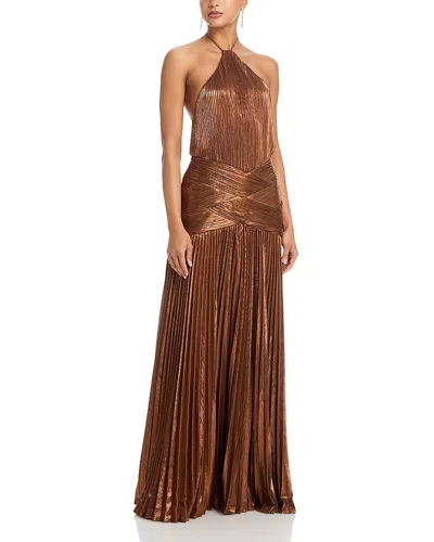 Retroféte Amberley Dress In Brown
