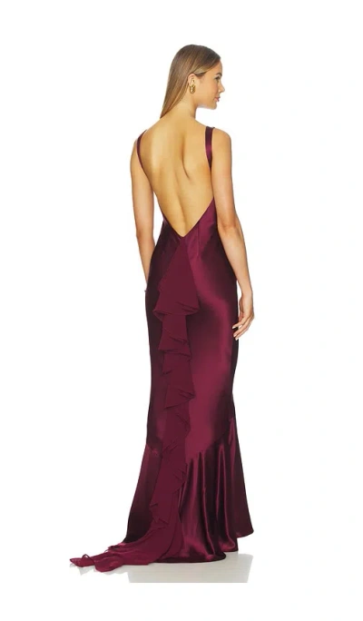 Retroféte Ambrosia Dress In Red