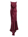 Retroféte Ambrosia Maxi Dress In Burgundy