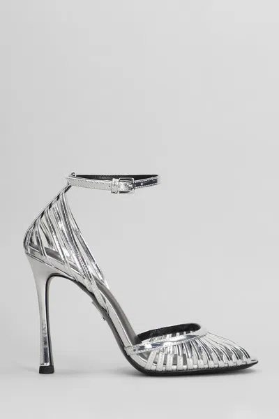 Retroféte Analu Sandals In Silver Leather