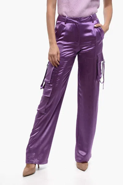Retroféte Andre' Cargo Pants In Purple