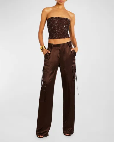 Retroféte Retrofête Andre Cargo Pant In Dark Chocolate