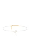 Retroféte Anita Pearl Belt In White