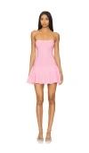 Retroféte Annina Knit Dress In Pink
