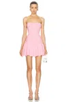 Retroféte Annina Knit Dress In Metallic Pink