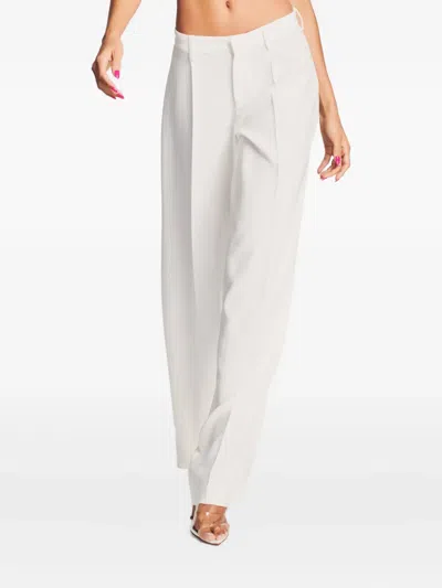 Retroféte Antonia Wide-leg Trousers In White