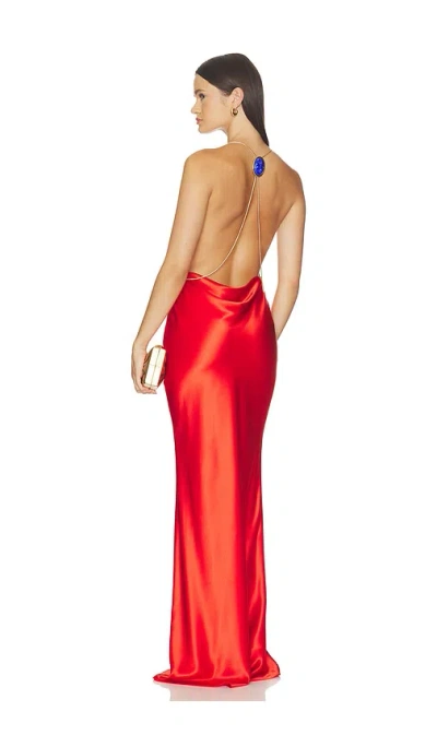 Retroféte Arianell Dress In Red