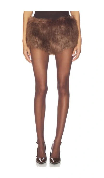 Retroféte Arista Shorts In Brown
