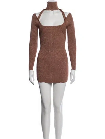 Pre-owned Retroféte Asymmetrical Mini Dress