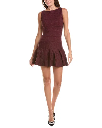Retroféte Retrofête Audrina Knit Dress In Red