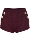 Retroféte Bari Bandage Short In Red