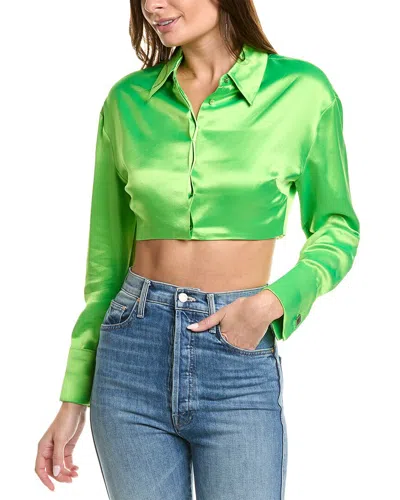 Retroféte Barreto Cropped Shirt In Multi