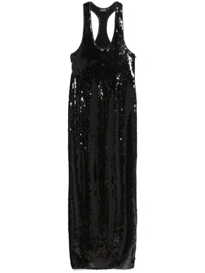 ワンピース RETROFETE FW24 Bella Sequin Dress (PF249408 BLK) Black Sequin Dress | Bella Dress | Retrofête – Retrofete