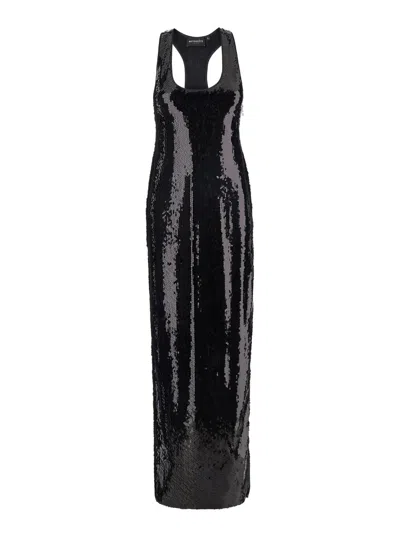 ワンピース RETROFETE FW24 Bella Sequin Dress (PF249408 BLK) Black Sequin Dress | Bella Dress | Retrofête – Retrofete