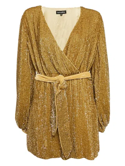 Pre-owned Retroféte Belted Wrap Top
