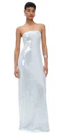Retroféte Beth Sequin Dress Dove In Multi