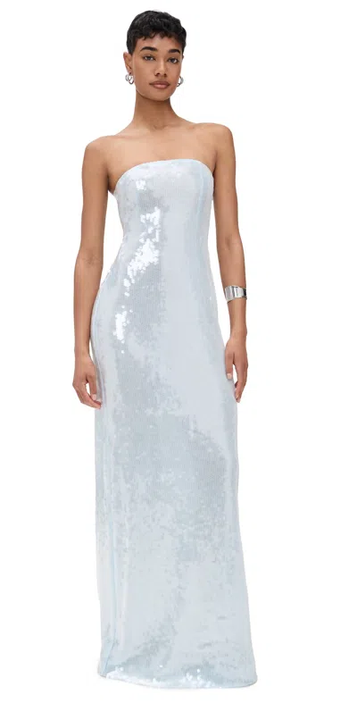 Retroféte Beth Sequin Dress Dove