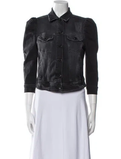 Pre-owned Retroféte Biker Jacket In Black