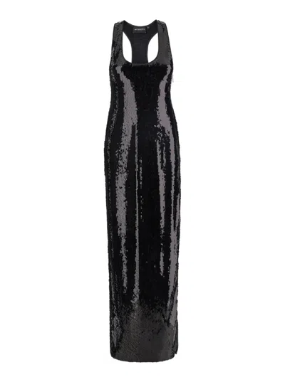 Retroféte Bella Sequined Maxi Dress In Black | ModeSens