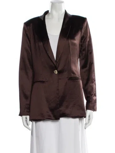 Pre-owned Retroféte Blazer In Brown