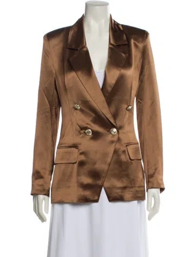 Pre-owned Retroféte Blazer In Brown