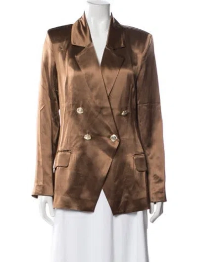 Pre-owned Retroféte Blazer In Brown