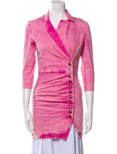 Pre-owned Retroféte Blazer In Pink