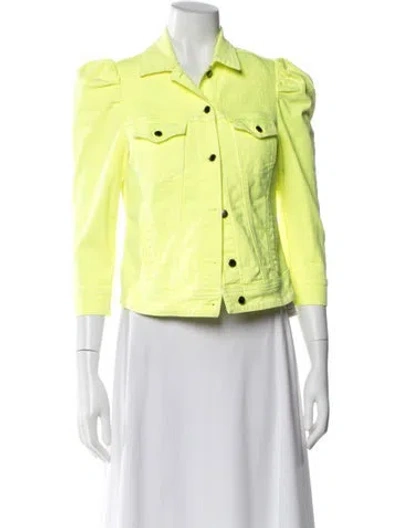 Pre-owned Retroféte Blazer In Yellow