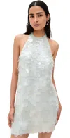 Retroféte Bondera Paillette Halter Mini Dress