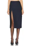 Retroféte Brigette Skirt In Ink