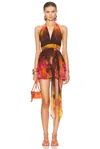 Retroféte Briola Dress In Multi