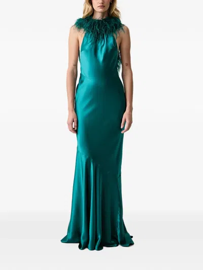 Retroféte Brisbane Maxi Dress In 그린