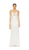Retroféte Retrofete Bristol Dress In 瓷白