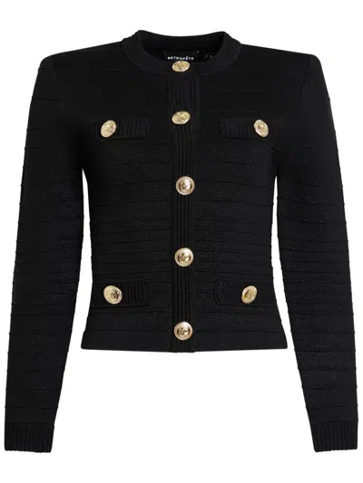Retroféte Calla Cardigan In Black