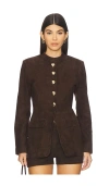 Retroféte Callandra Jacket In Brown