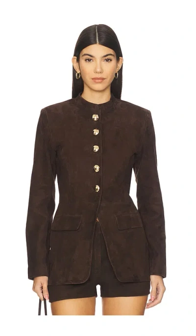Retroféte Callandra Jacket In Brown