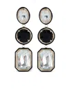 Retroféte Camille Drop Earrings In Black