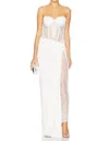 Retroféte Carla Jumpsuit In White